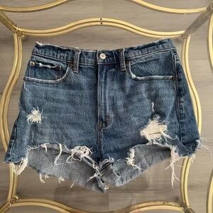 Distressed Denim Women Shorts